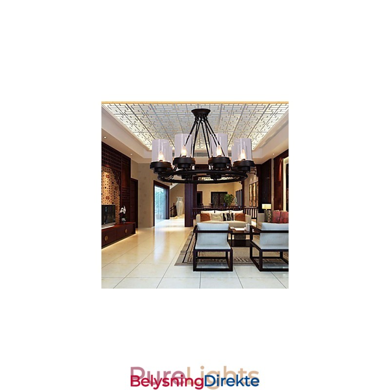 Pendellamper I Ministil I Rustikk Hyttestil I Metall I Vintage-Stil