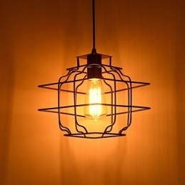 Retro Designer Metall Pendellampe