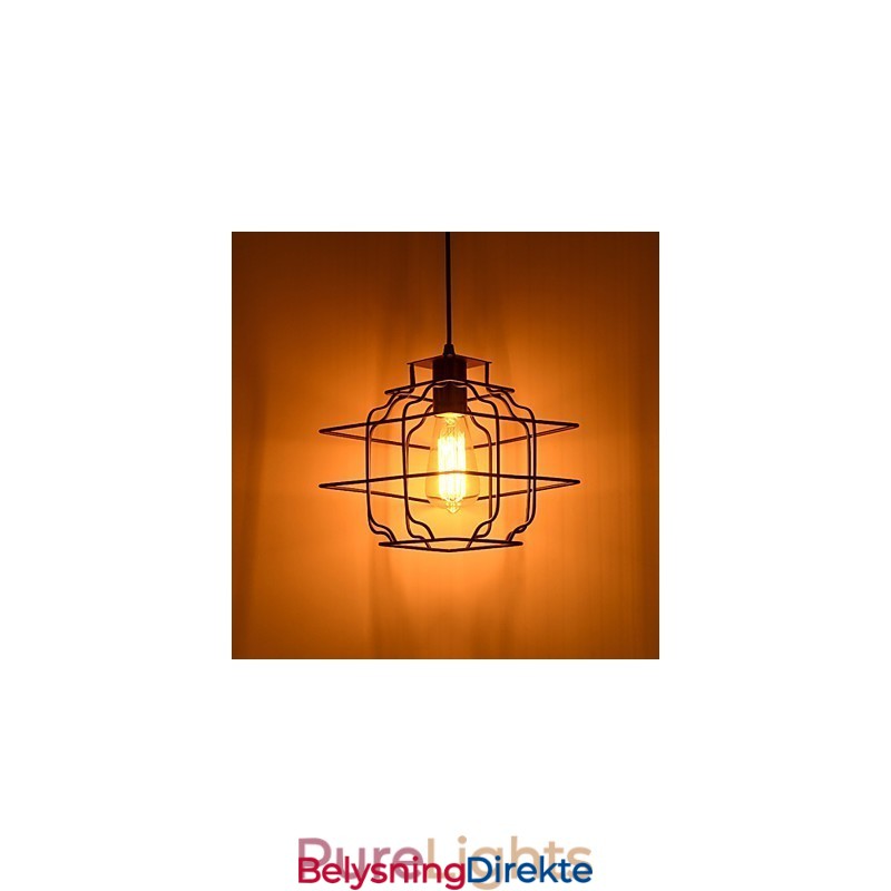 Retro Designer Metall Pendellampe