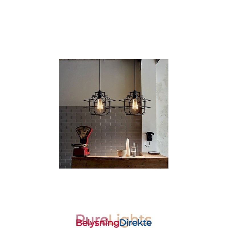 Retro Designer Metall Pendellampe