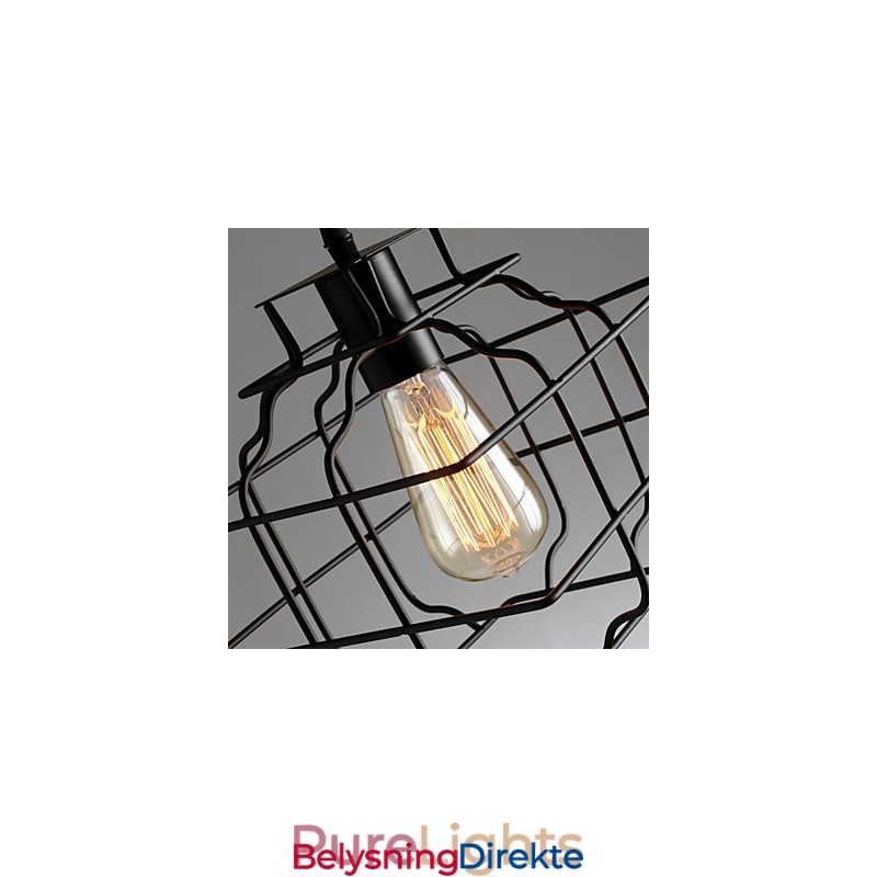 Retro Designer Metall Pendellampe