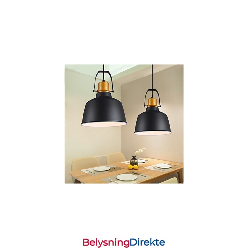 Retro Pendellampe I Metall, Kafépendellamper