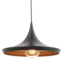 Anhengslampe Retro Vintage Tom Dixon Design Svart Maleri Anhengslampe Lys