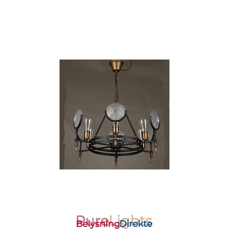 Retro Vintage Lysekrone