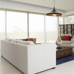 Anhengslampe Retro Vintage Tom Dixon Design Svart Maleri Anhengslampe Lys