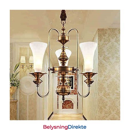 Pendellamper Krystall Mini Stil Tradisjonell Klassisk Metall