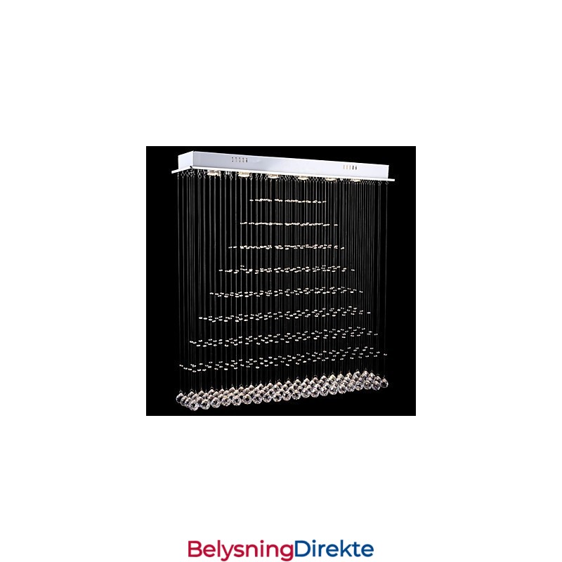 Moderne Samtids Tradisjonell Klassisk Rustikk Hytte Vintage Landlig Øy Krystall Galvanisert Metall Pendellampe