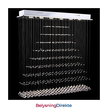 Moderne Samtids Tradisjonell Klassisk Rustikk Hytte Vintage Landlig Øy Krystall Galvanisert Metall Pendellampe