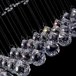 Moderne Samtids Tradisjonell Klassisk Rustikk Hytte Vintage Landlig Øy Krystall Galvanisert Metall Pendellampe