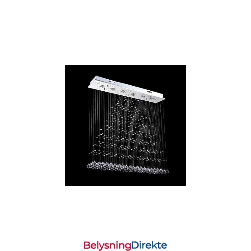 Moderne Samtids Tradisjonell Klassisk Rustikk Hytte Vintage Landlig Øy Krystall Galvanisert Metall Pendellampe