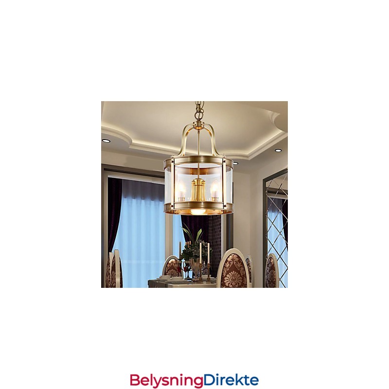 Pendellamper Krystall Mini Stil Tradisjonell Klassisk Metall