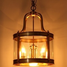 Pendellamper Krystall Mini Stil Tradisjonell Klassisk Metall