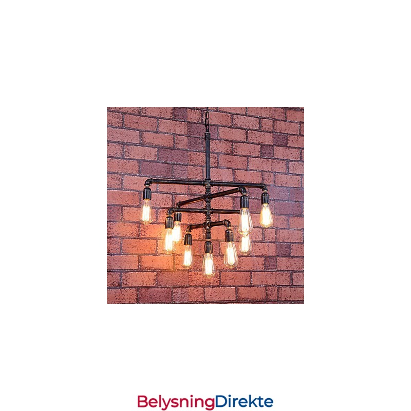 Vintage Maleri Metall Innfelt Montering