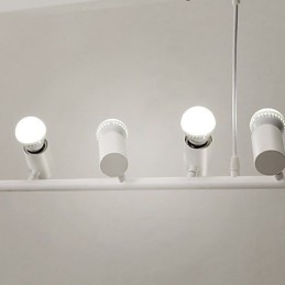 Vintage Retro Mini-Stil Maleri Metall Pendellampe