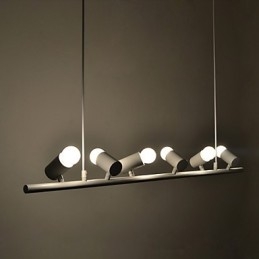 Vintage Retro Mini-Stil Maleri Metall Pendellampe