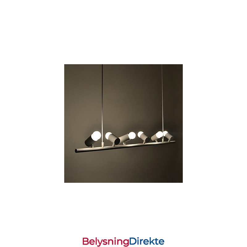 Vintage Retro Mini-Stil Maleri Metall Pendellampe