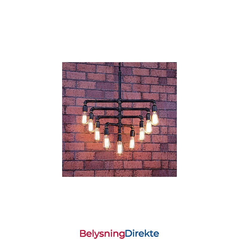 Vintage Maleri Metall Innfelt Montering