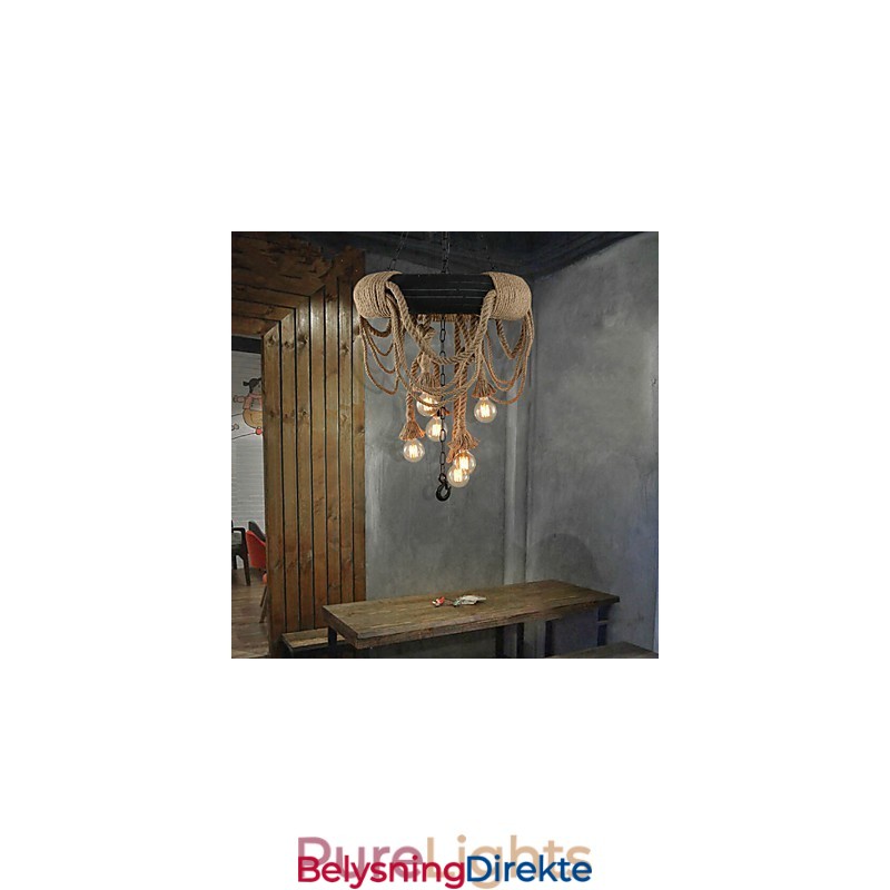 Pendellamper I Ministil I Rustikk Hyttestil I Plast