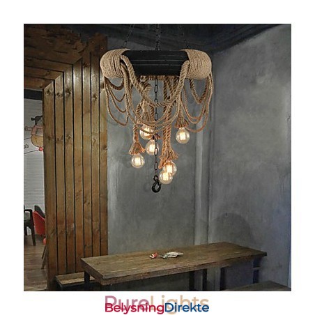 Pendellamper I Ministil I Rustikk Hyttestil I Plast