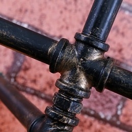 Vintage Maleri Metall Innfelt Montering