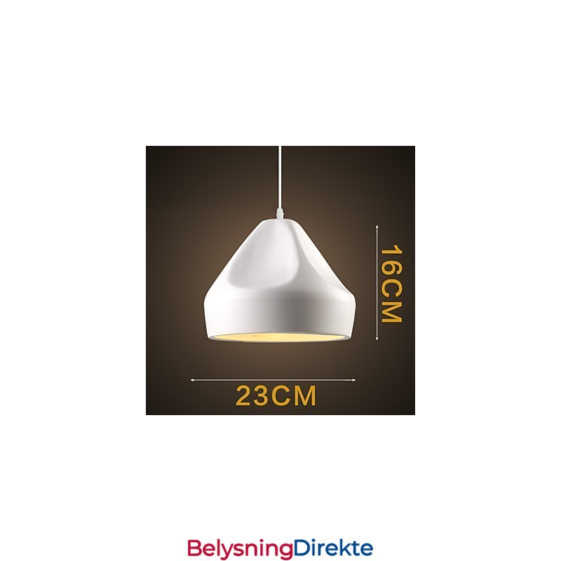 Vintage Retro Mini-Stil Maleri Metall Pendellampe