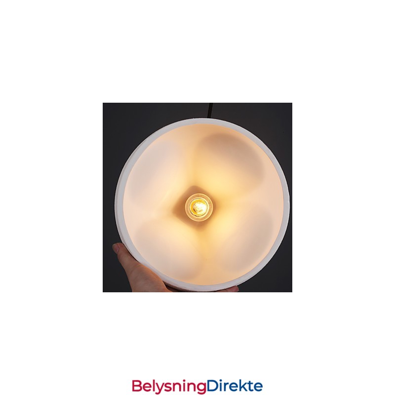 Vintage Retro Mini-Stil Maleri Metall Pendellampe