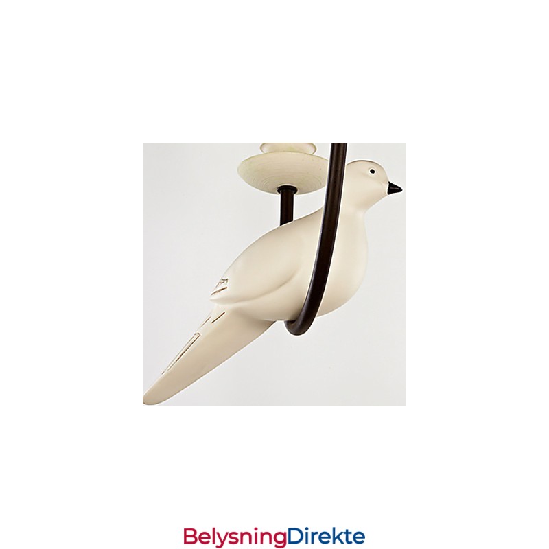 Lysekrone Anhengslampe Vintage Harpiks