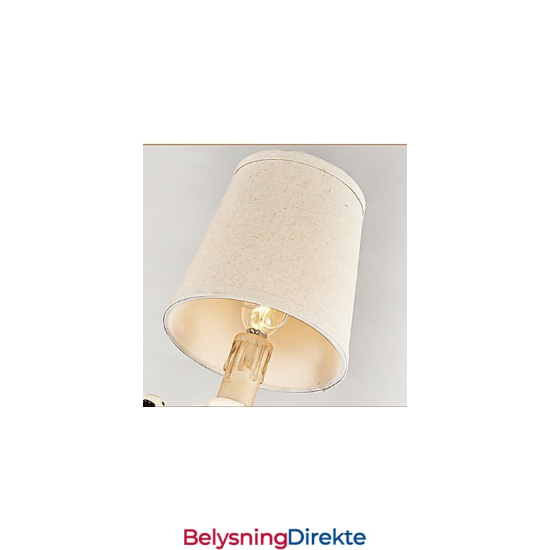 Lysekrone Anhengslampe Vintage Harpiks