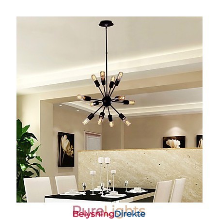 Avant Garde Jernlysekrone Med 12 Lys