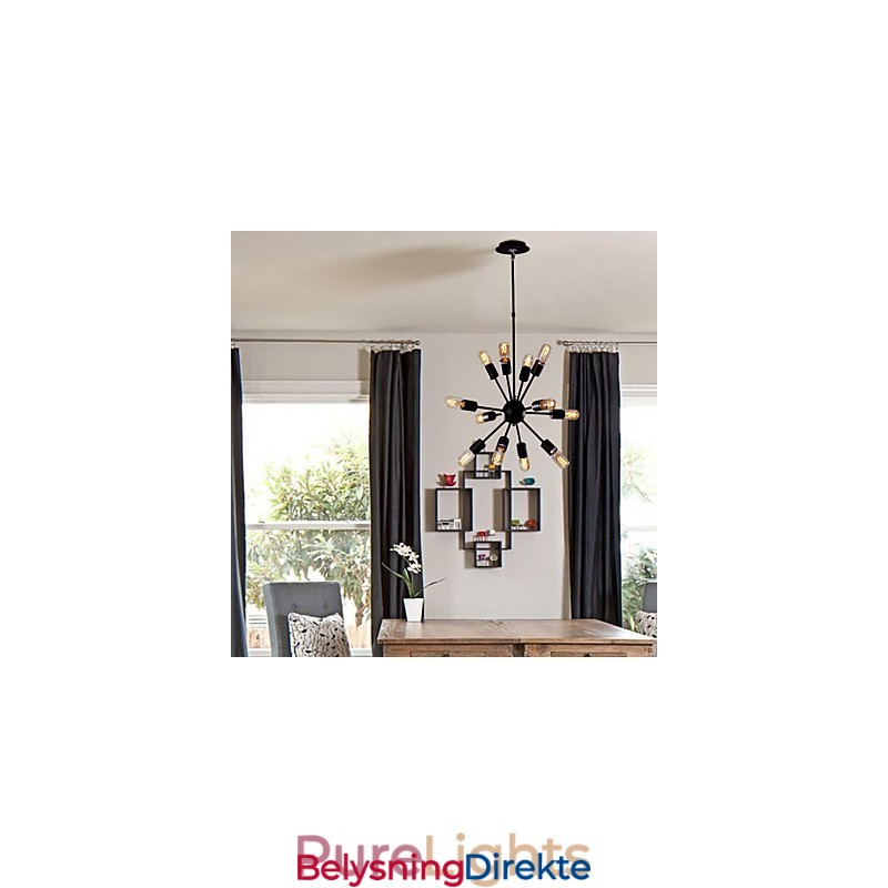 Avant Garde Jernlysekrone Med 12 Lys