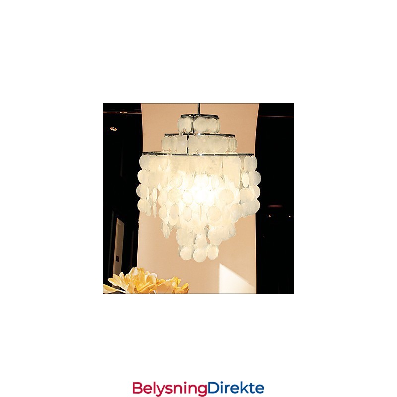 Lamp Minimalistisk Skalllysekrone Den-Lysekrone