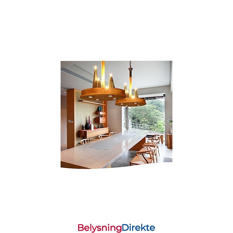 Amerikansk Varm, Stilig Anheng I Massivt Tre