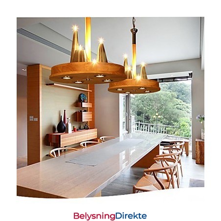 Amerikansk Varm, Stilig Anheng I Massivt Tre