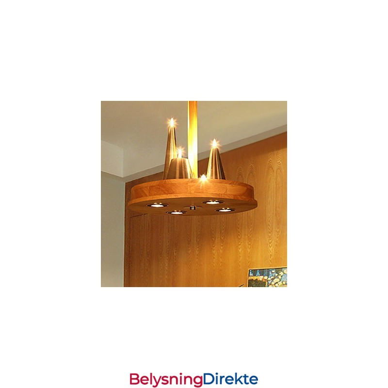 Amerikansk Varm, Stilig Anheng I Massivt Tre