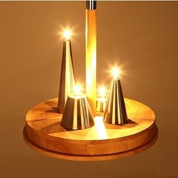 Amerikansk Varm, Stilig Anheng I Massivt Tre