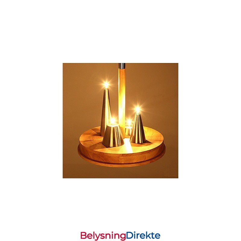 Amerikansk Varm, Stilig Anheng I Massivt Tre