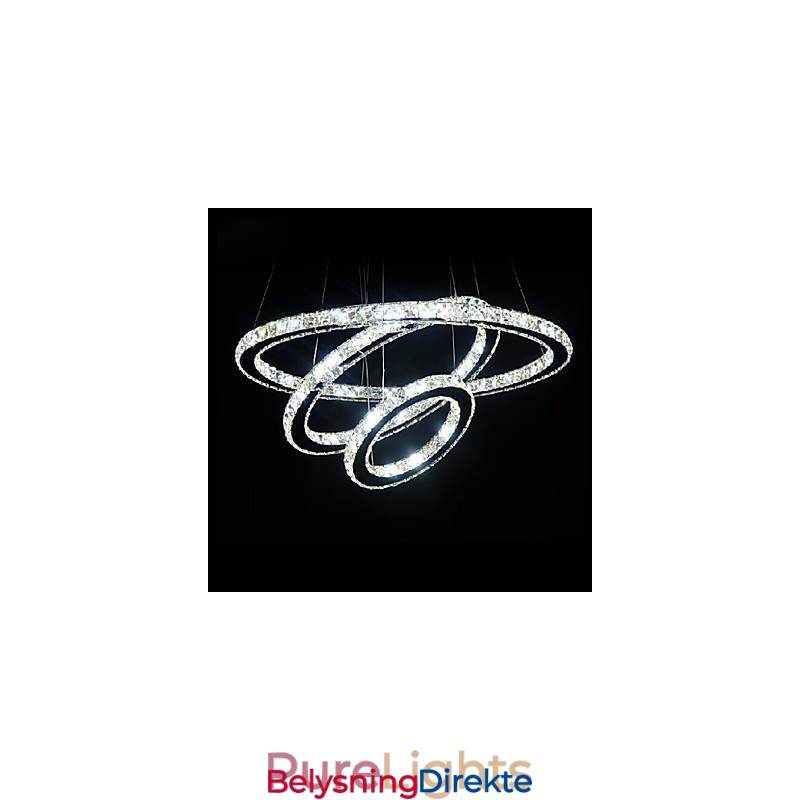 Pendellamper Krystall Moderne Samtids Metall