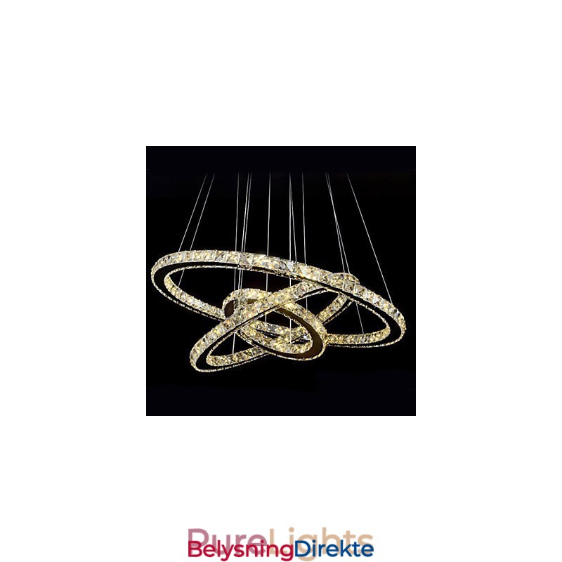 Pendellamper Krystall Moderne Samtids Metall