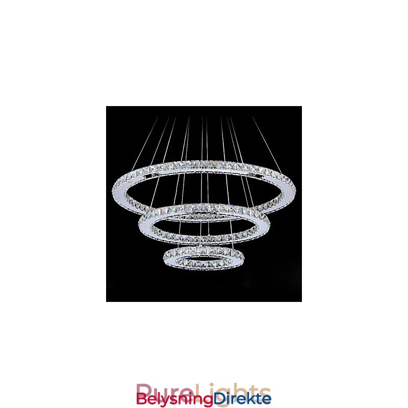 Pendellamper Krystall Moderne Samtids Metall