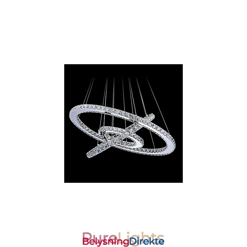 Pendellamper Krystall Moderne Samtids Metall