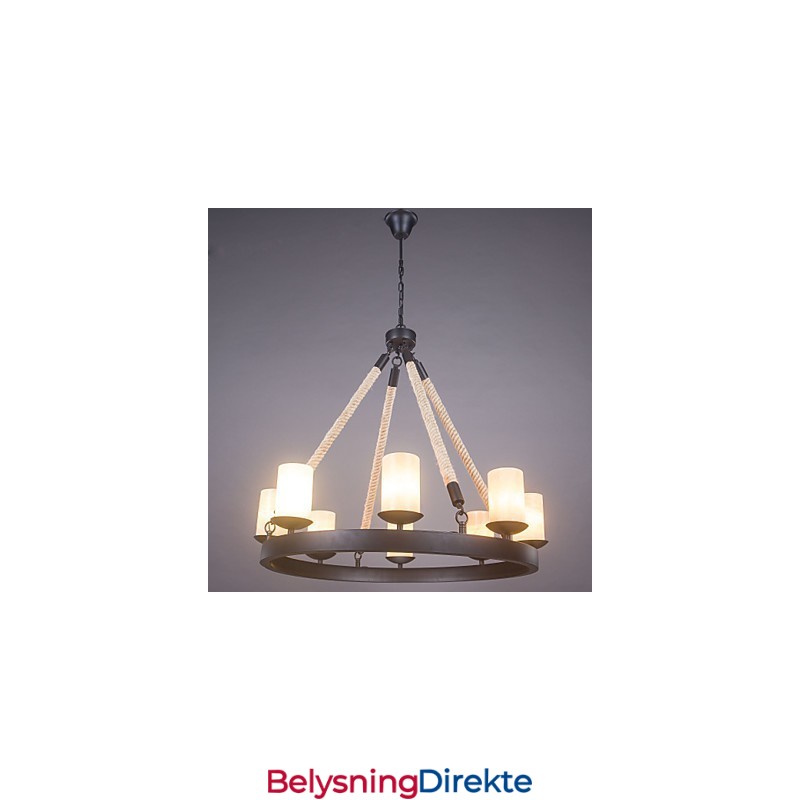 Pendel Industriell Klassisk Rustikk Hytte Vintage Retro Landlig Stue Spisestue Butikk Rustfritt Stål