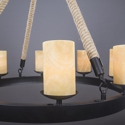 Pendel Industriell Klassisk Rustikk Hytte Vintage Retro Landlig Stue Spisestue Butikk Rustfritt Stål