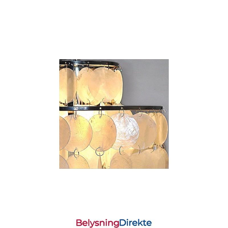 Lamp Minimalistisk Skalllysekrone Den-Lysekrone