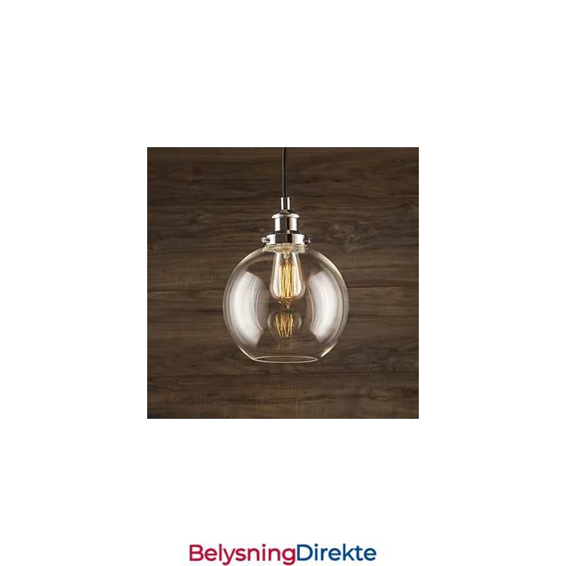 Tradisjonell Klassisk Vintage Retro Landlig Globeformet Pendellampe