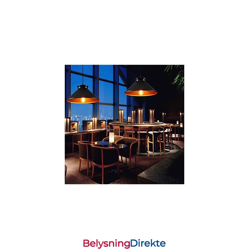 Tradisjonell Vintage Retro Mini-Stil Maleri Metall Pendellampe