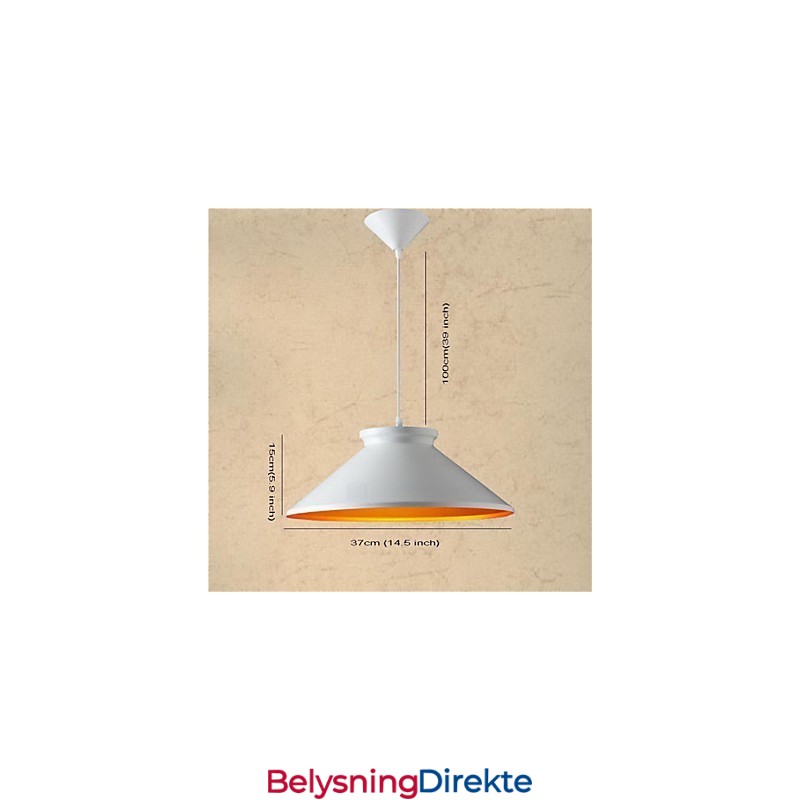 Tradisjonell Vintage Retro Mini-Stil Maleri Metall Pendellampe