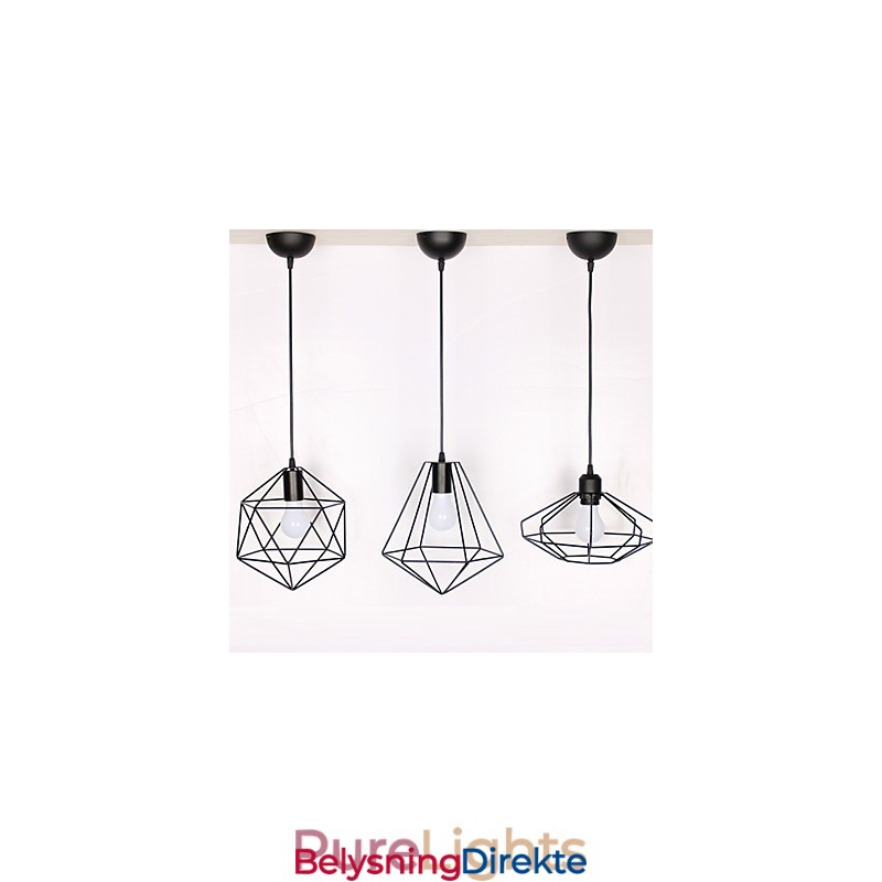 Metall Pendellampe Fra Country Designers