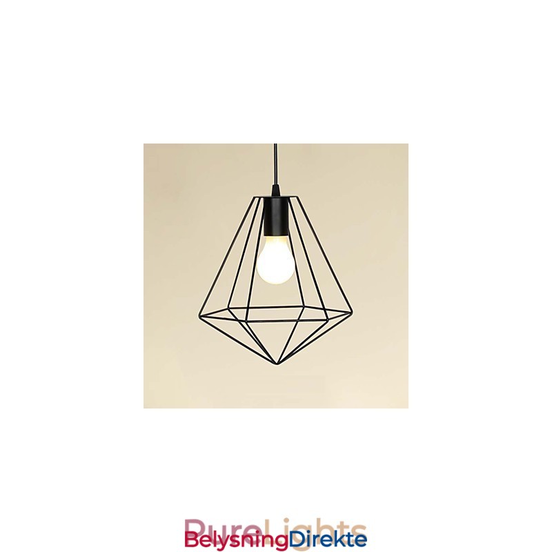 Metall Pendellampe Fra Country Designers