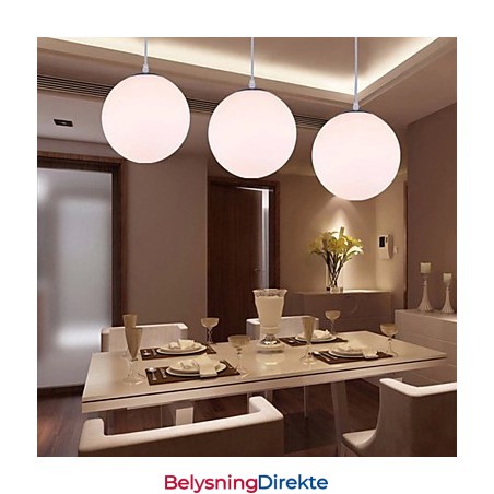 1 Lys Moderne Glass Pendellampe