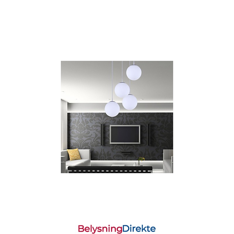 1 Lys Moderne Glass Pendellampe